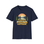 I Love Peeing Outside T‑Shirt