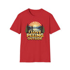 I Love Peeing Outside T‑Shirt