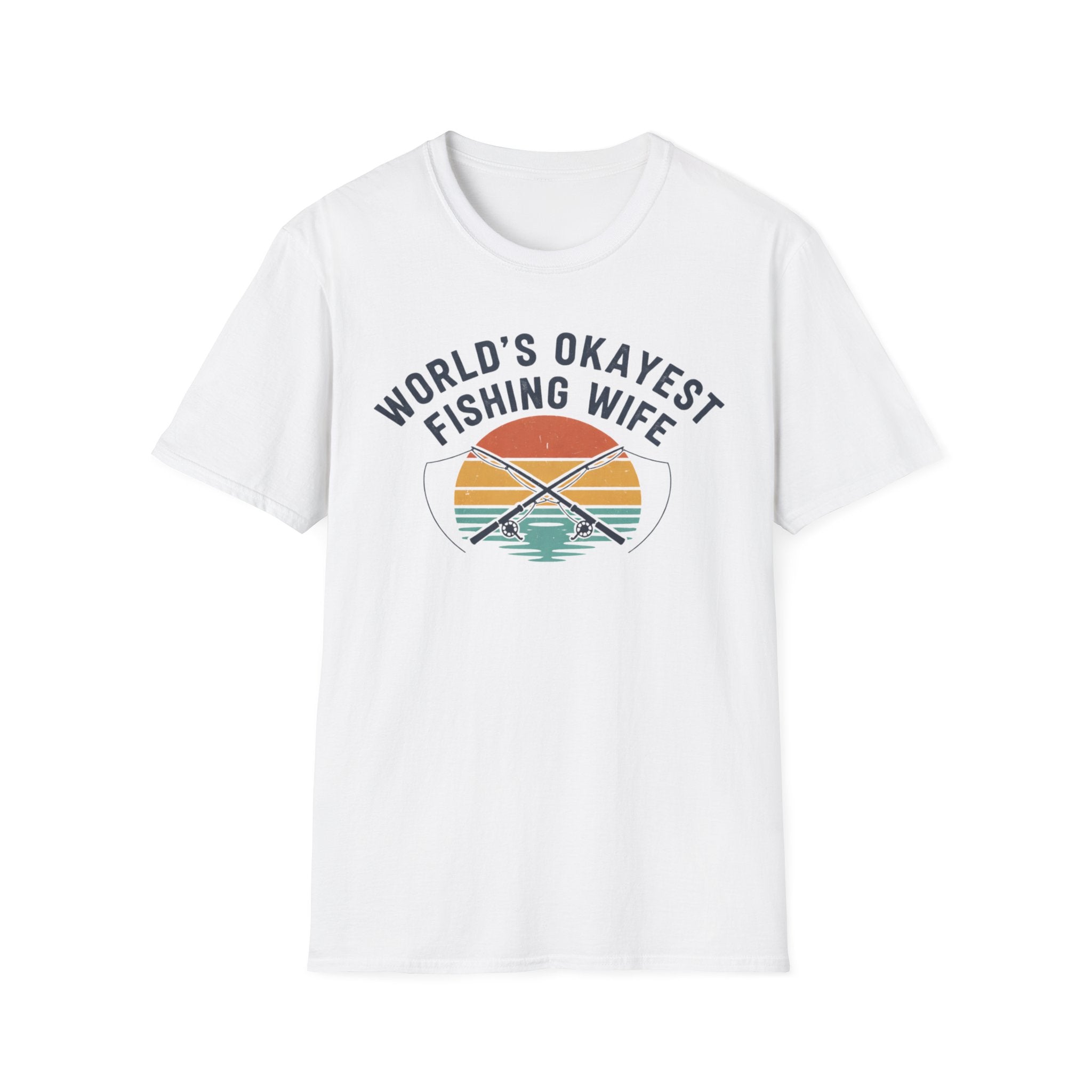 World's Okayest Fishing Wife T‑Shirt