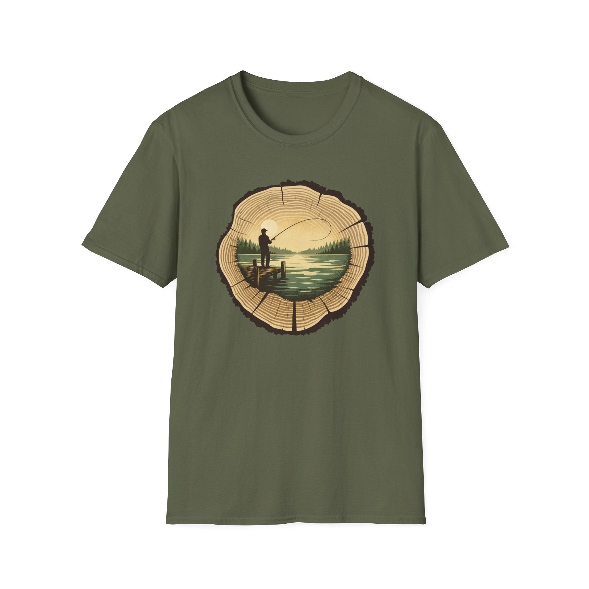 Fishing Stump T‑Shirt