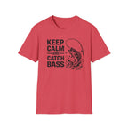Keep Calm And Catch Bass T‑Shirt