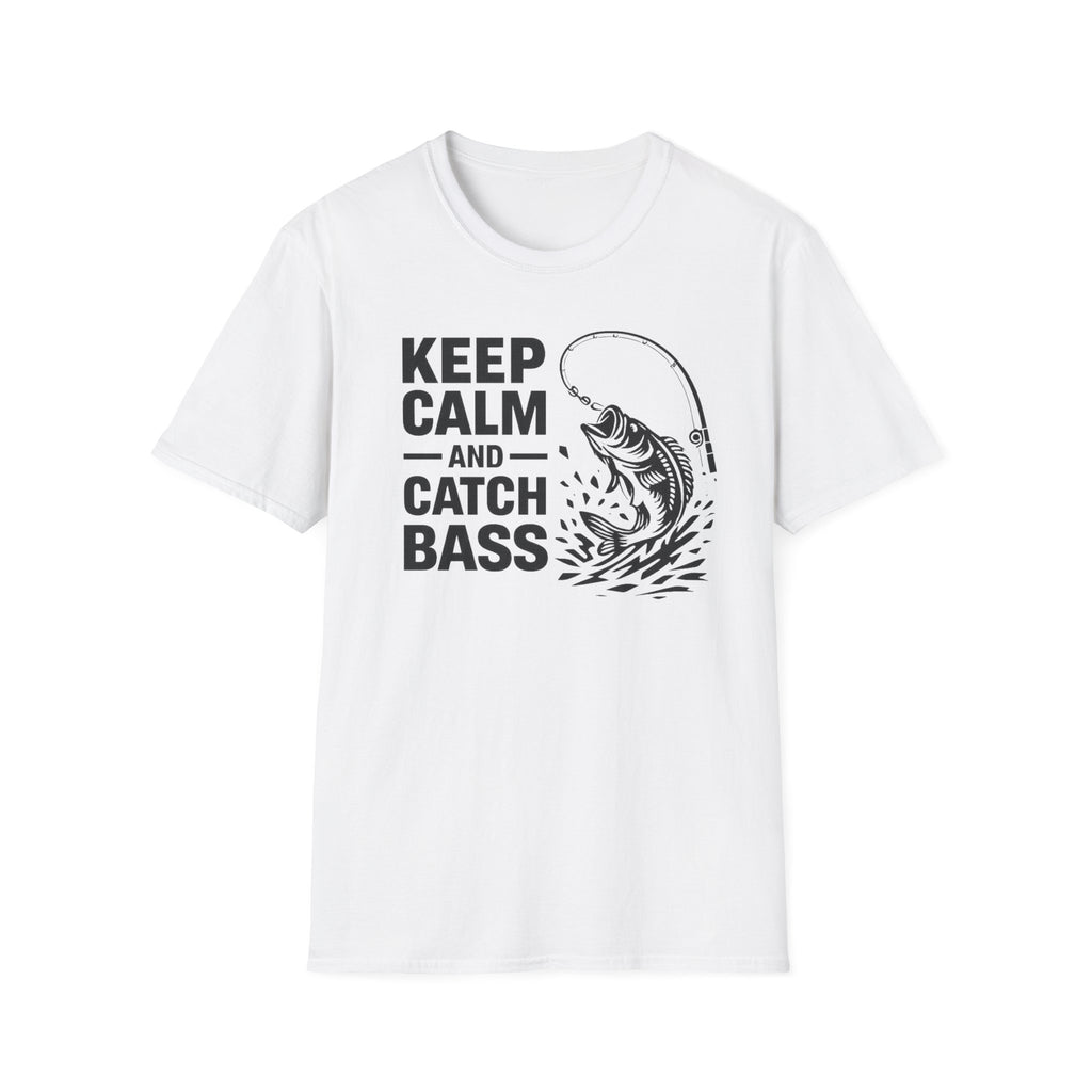 Keep Calm And Catch Bass T‑Shirt