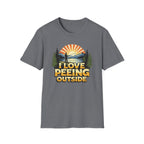 I Love Peeing Outside T‑Shirt