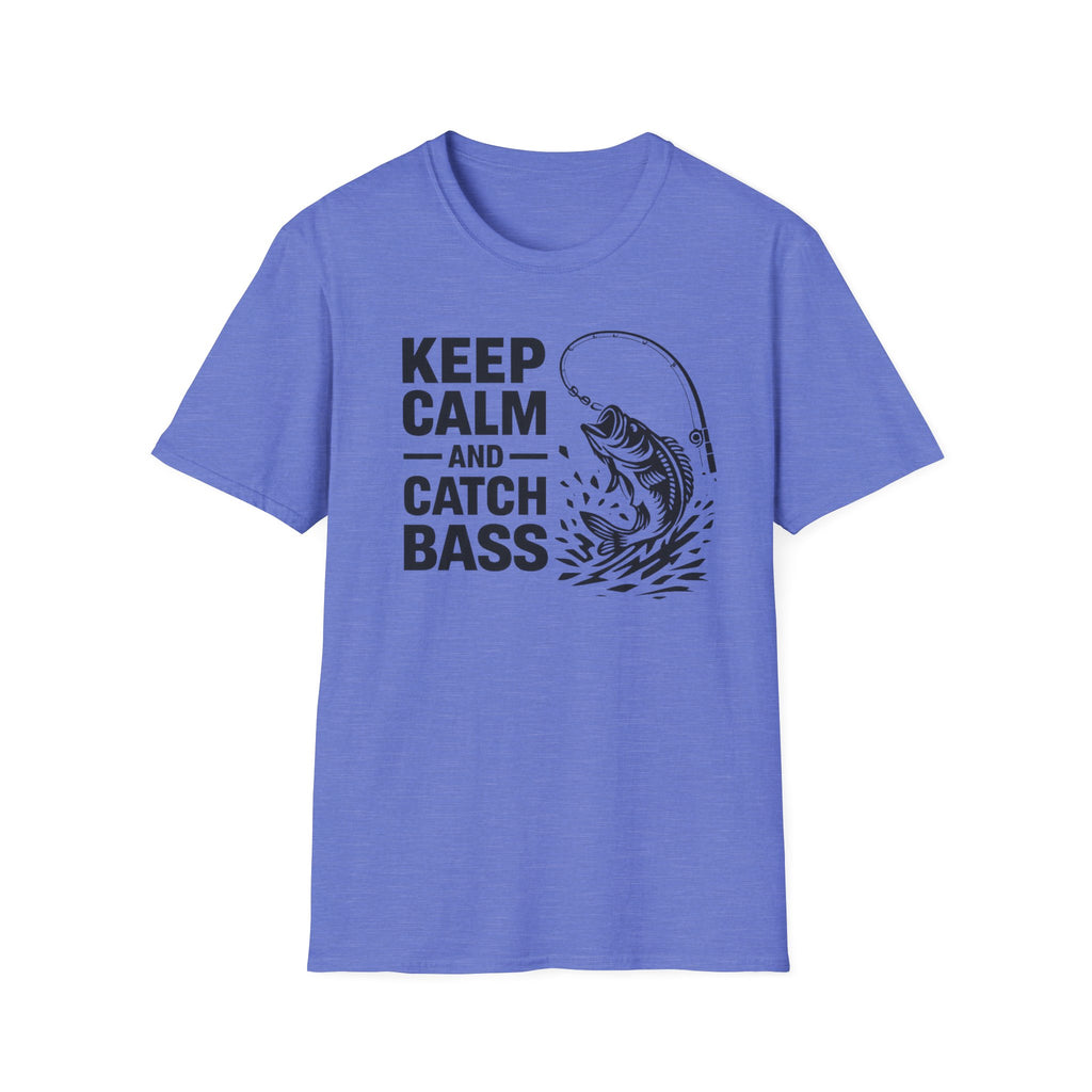 Keep Calm And Catch Bass T‑Shirt