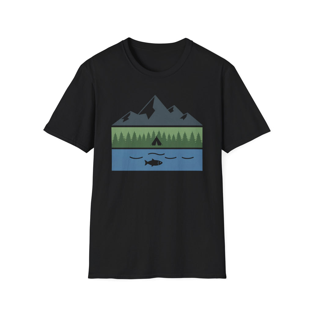 Mountain Camp Fish T‑Shirt
