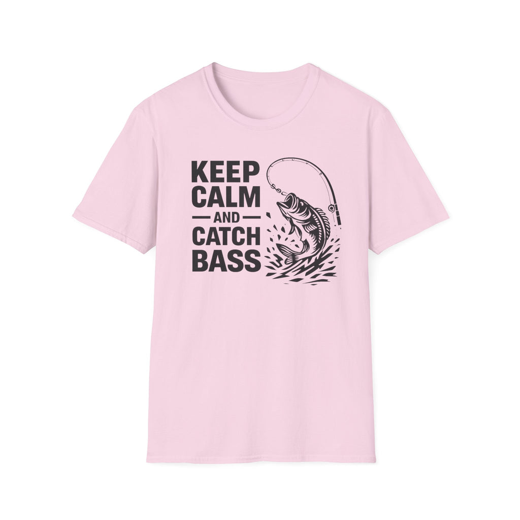 Keep Calm And Catch Bass T‑Shirt