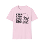Keep Calm And Catch Bass T‑Shirt