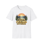 I Love Peeing Outside T‑Shirt