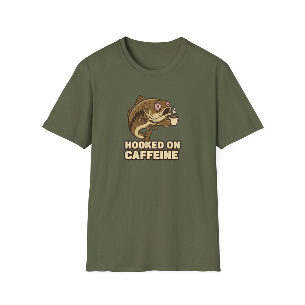Hooked On Caffine T‑Shirt