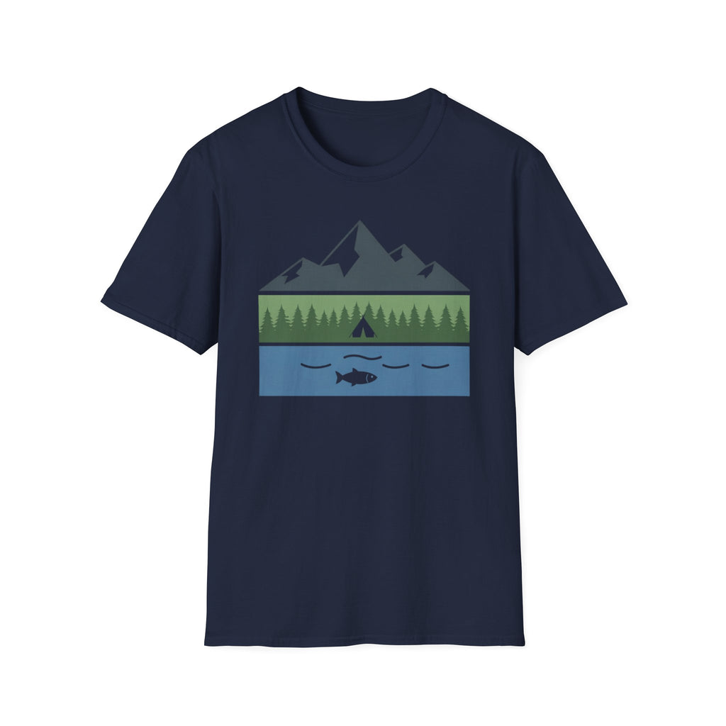Mountain Camp Fish T‑Shirt