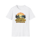 I Love Casting Outside T‑Shirt