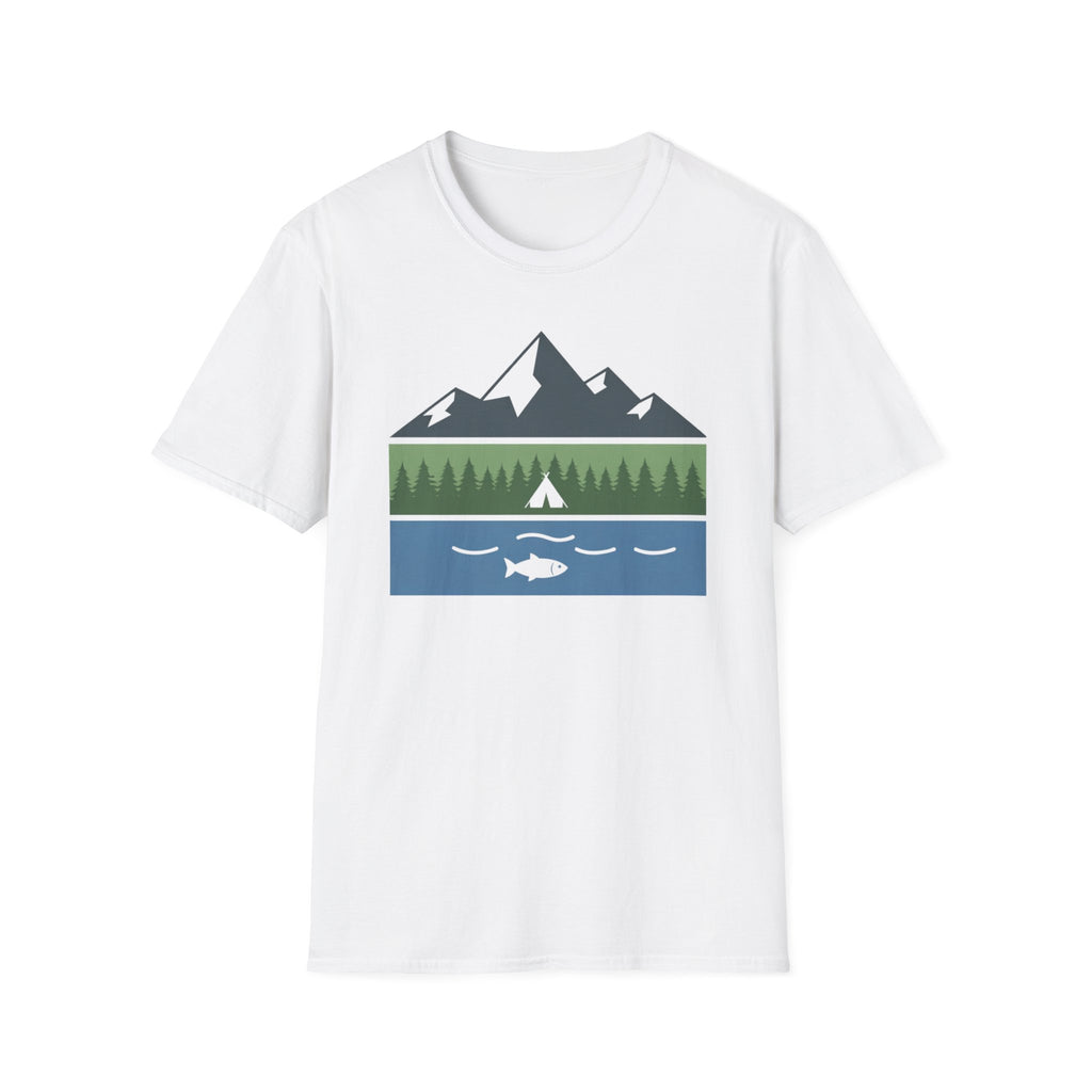 Mountain Camp Fish T‑Shirt