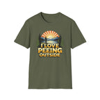 I Love Peeing Outside T‑Shirt