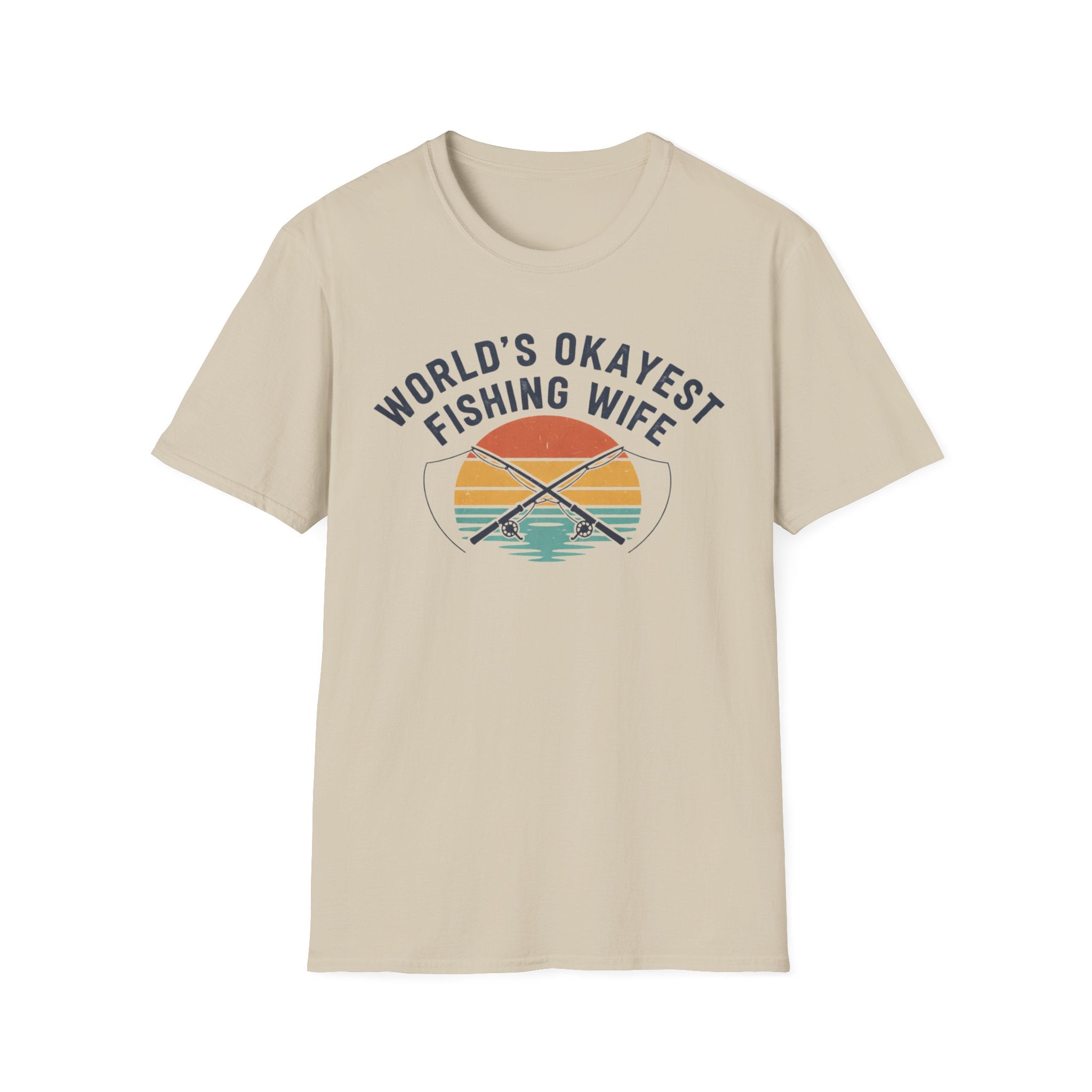World's Okayest Fishing Wife T‑Shirt